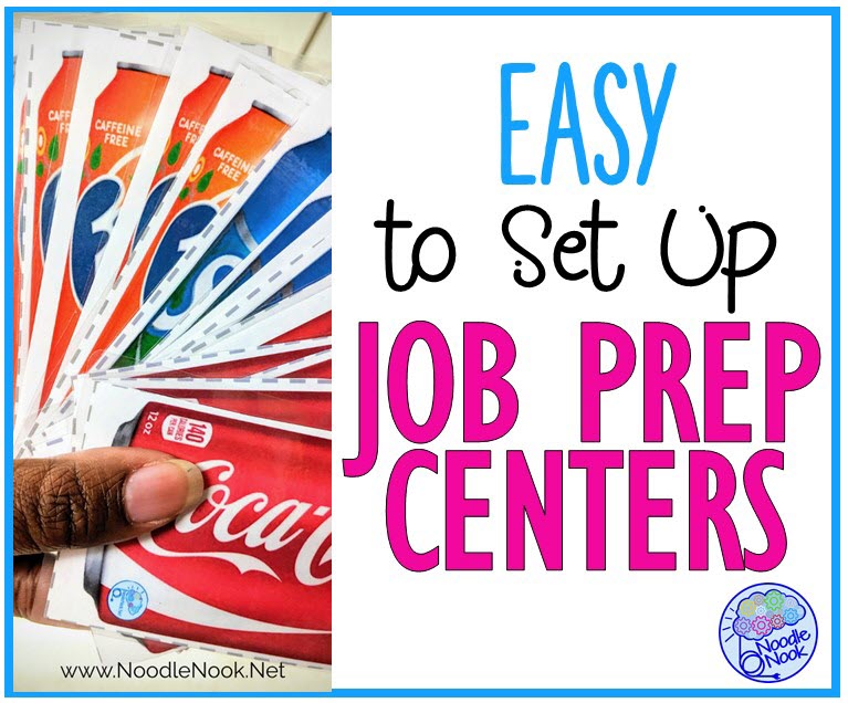 Unbelievably Easy to Set Up Job Prep Activities