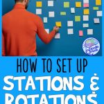 How to Set Up Station - Rotations in Special Education
