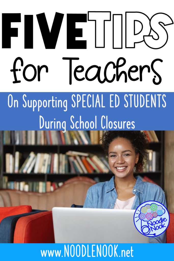 how to teach special ed online - helpful tips for special and general education teachers.