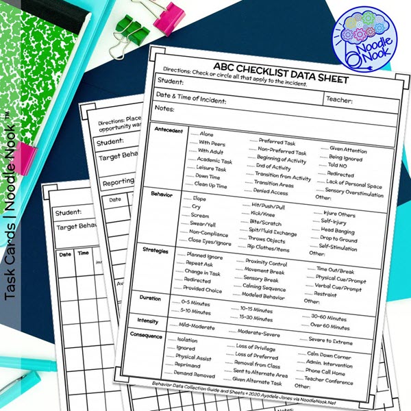 ABS Checklist for Data Collection in Special Ed