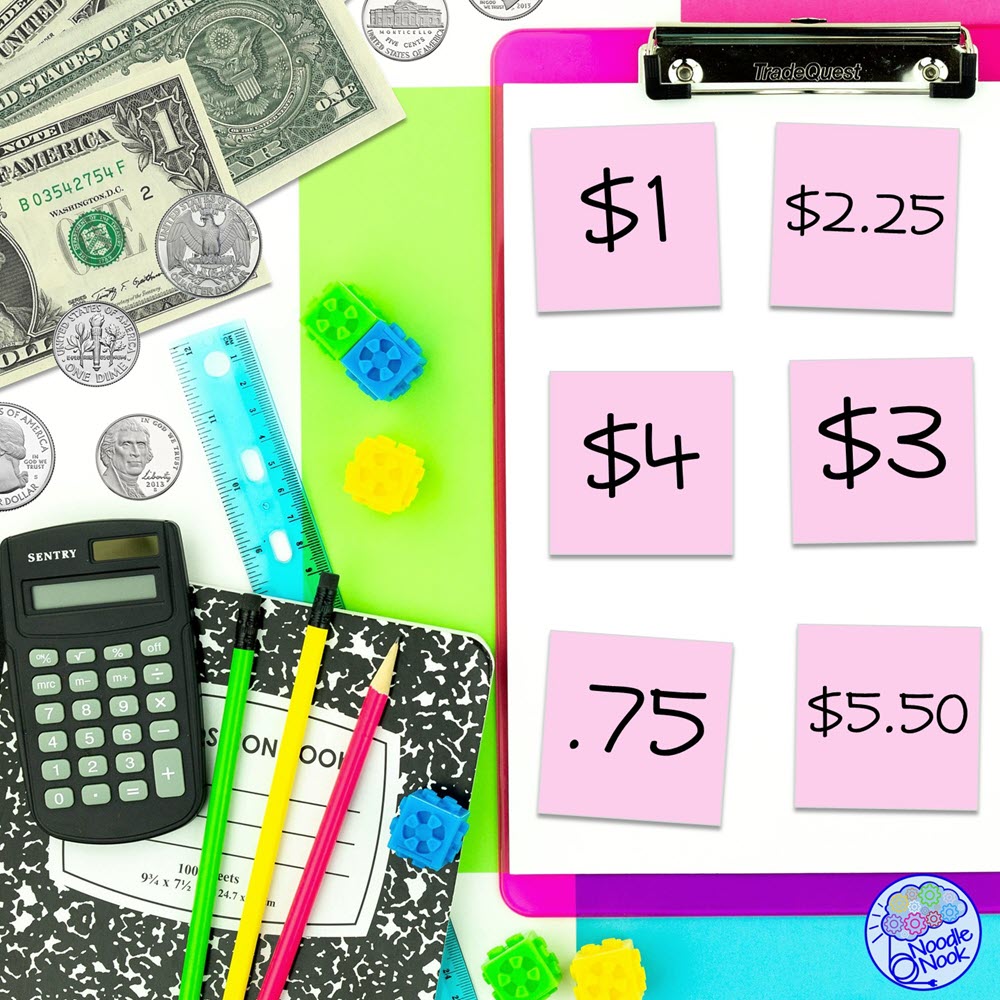 Activity Ideas for Teaching Money to Students with Disabilities