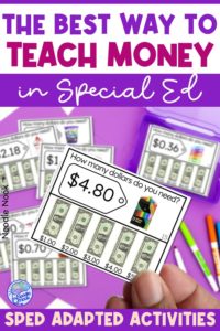 The Best Way to Teach Money in Special Ed