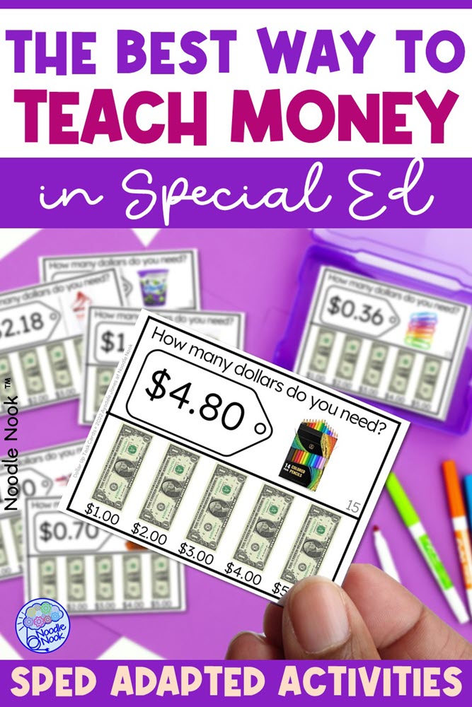 The Best Way to Teach Money in Special Ed