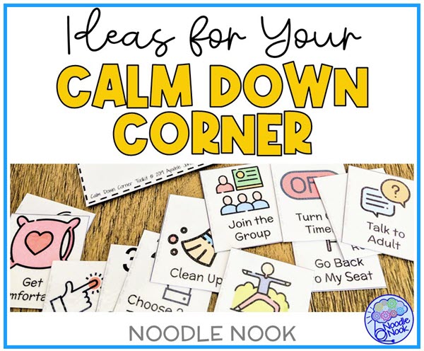 Ideas for a Calm Down Area in the Classroom