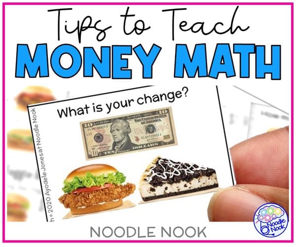 Tips to Teach Money Math Skills | Tips and tools to help special education teachers in the classroom.