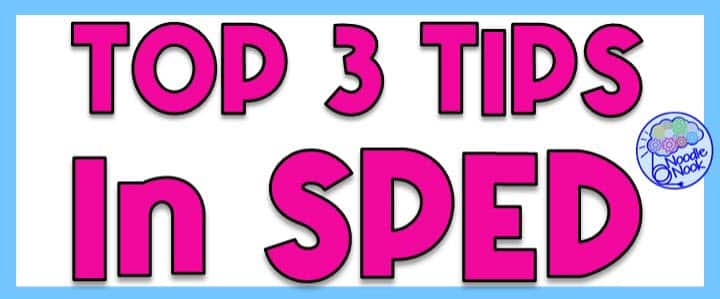 SpEdTacular special education teachers, listen up! Here are the top 3 things I wish I had known as a first-year teacher with some helpful tips for you.