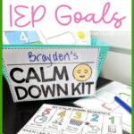 Anxiety IEP Goals for Special Ed Students