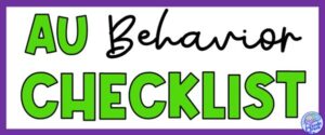 Autism Behavior Checklist - What you need to know via Noodle Nook