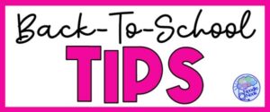 Back to School Teacher Tips for a Successful School Year via Noodle Nook