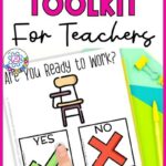 Behavior Toolkit for Teachers - Visuals and Guides via Noodle Nook