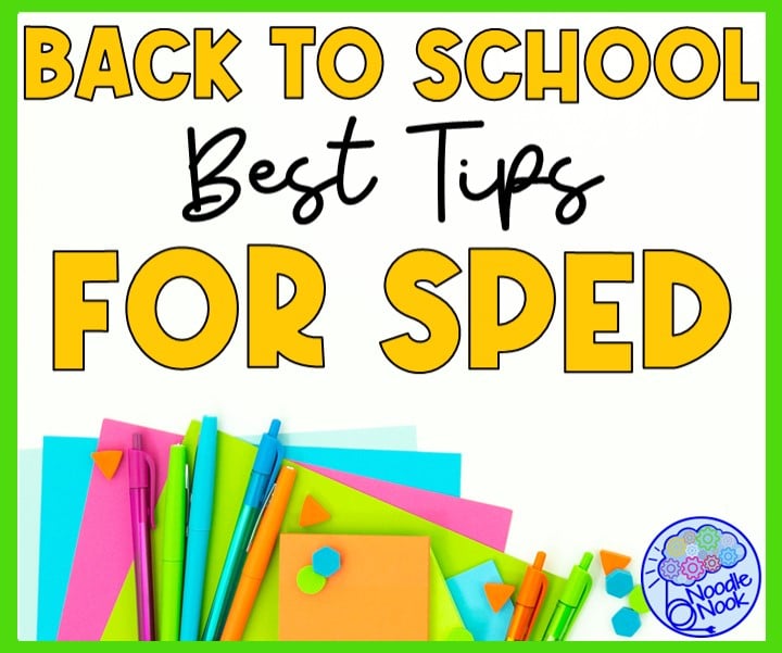 Best Back to School Tips for Special Education Teachers