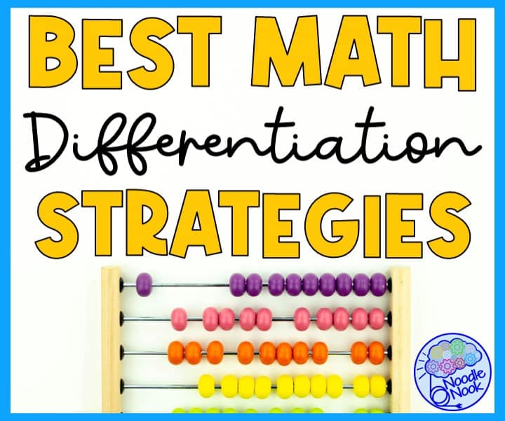 Best Math Differentiation Strategies - 5 Ideas for Supporting Students