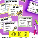 Student incentive cards for the classroom. Classroom Rewards - How to Use Free Incentives