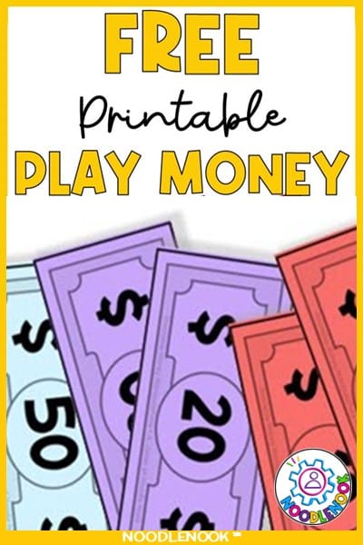 FREE Printable Play Money (for Math in the Classroom) FREE Printable Play Money (for Math in the Classroom)