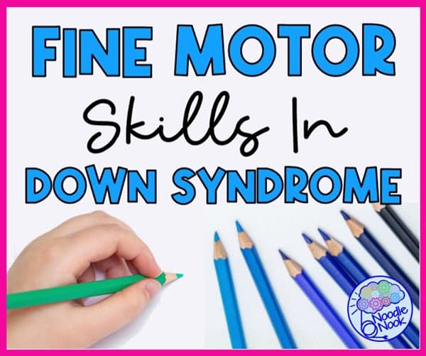 fine motor skills in children with Down syndrome