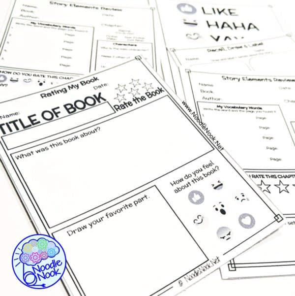 Graphic Organizers for Reading Comprehension and Writing Support in Special Ed