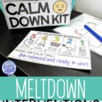 Meltdown Interventions - Tips for BEFORE the Behavior Starts