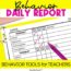 Best Free Printable Daily Behavior Report (Chart for Kids) Best Free Printable Daily Behavior Report (Chart for Kids)