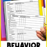 Printable Behavior Chart for Kids (FREE) via Noodle Nook