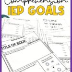 Reading Comprehension IEP Goals for Teachers