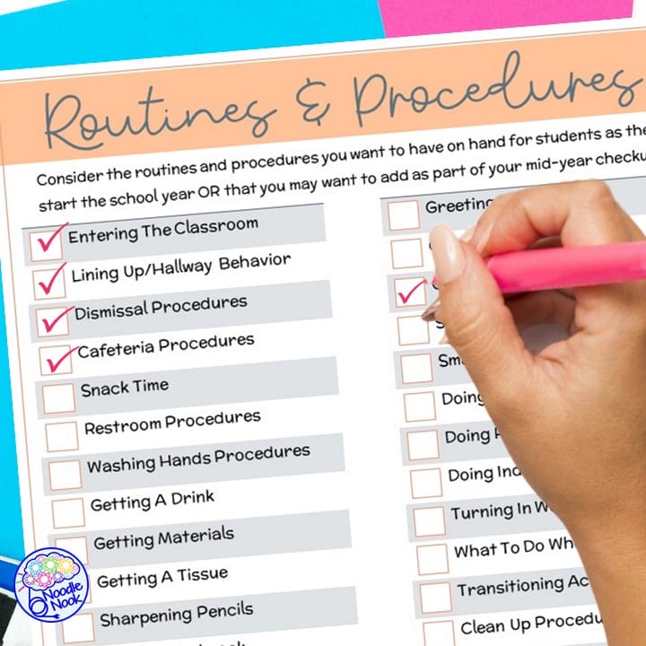 Routines and Procedure - Essential Forms for Special Ed
