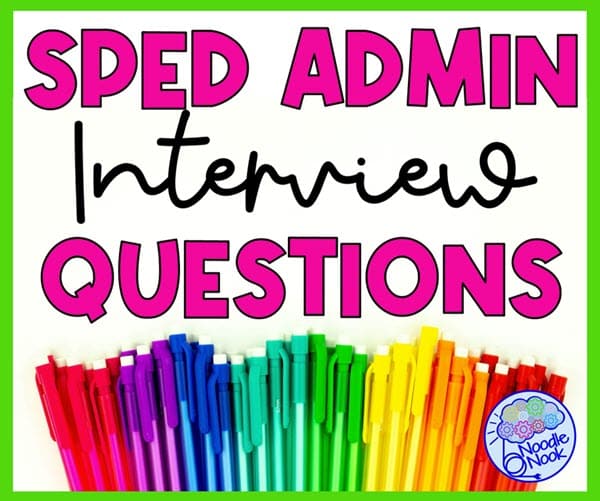 Practice special education administrator interview questions