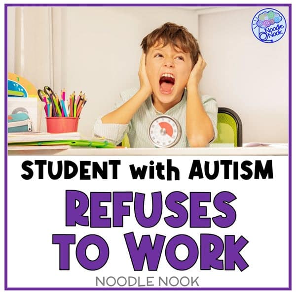 Student with Autism Refuses to Work
