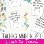 Teaching Math in Special Ed - How to Teach Composing