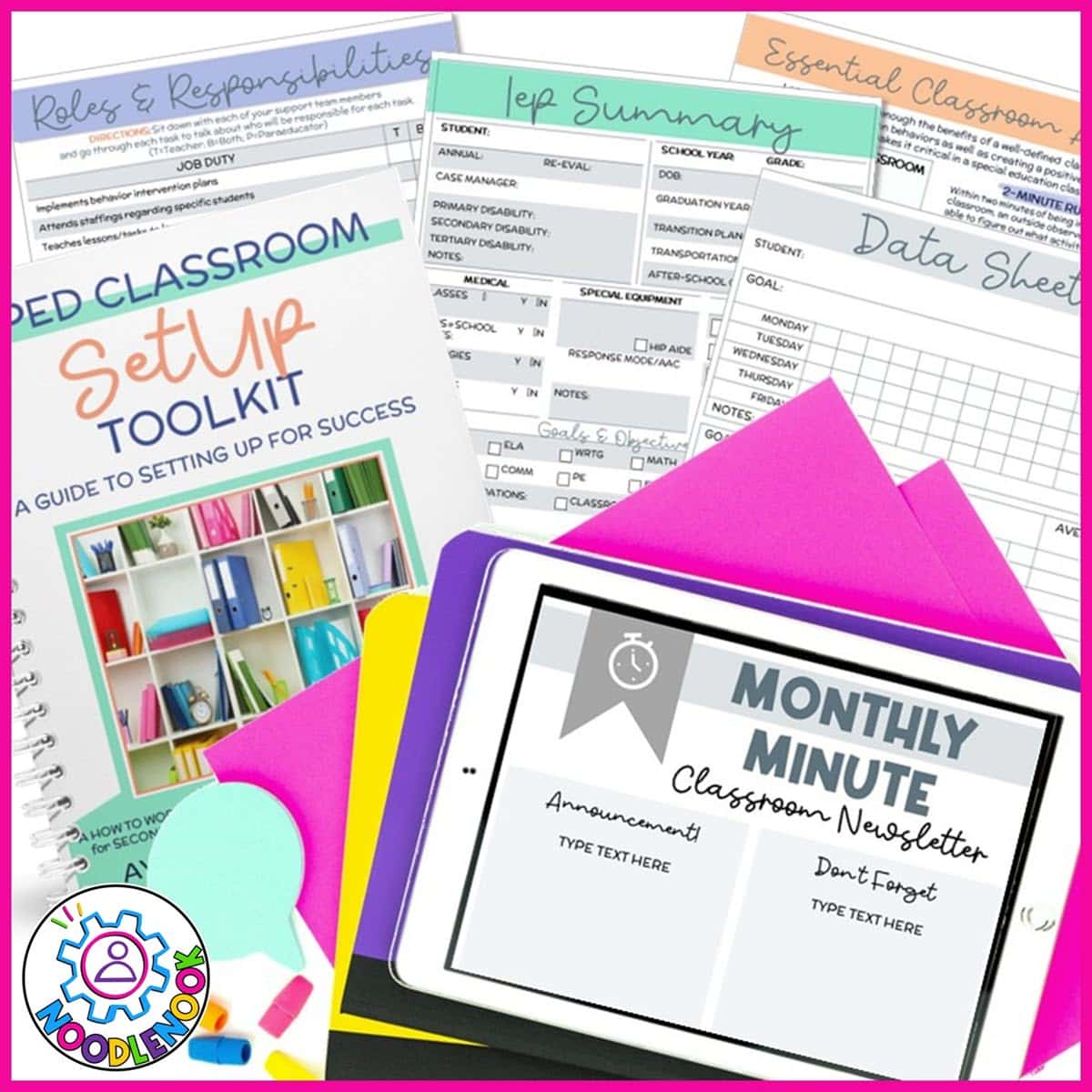 Ultimate Special Ed Teacher Planner and Classroom Setup Guide