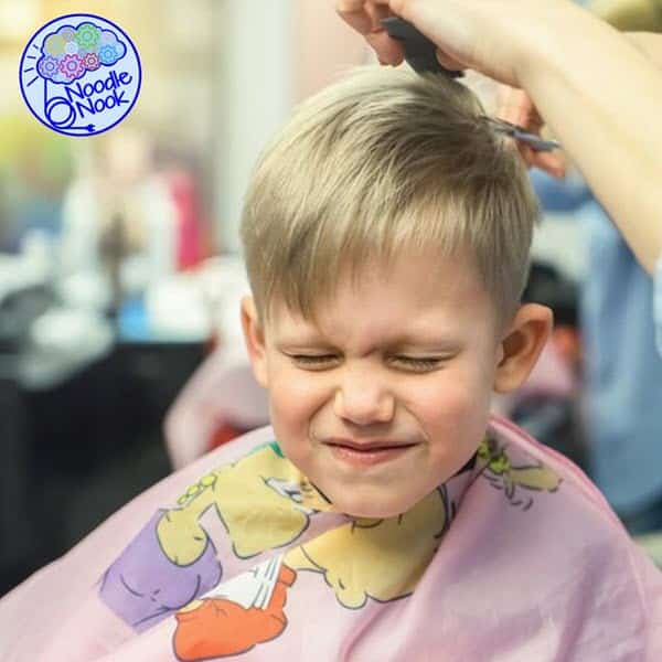 Ultimate Guide to Haircuts for Kids with ASD via Noodle Nook (Tips on hair cut for autistic child.)