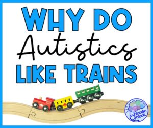 why do autistic people like trains