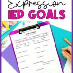 Written Expression IEP Goals for Special Ed!