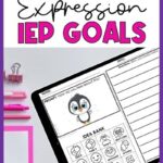 Written Expression IEP Goals for Special Education