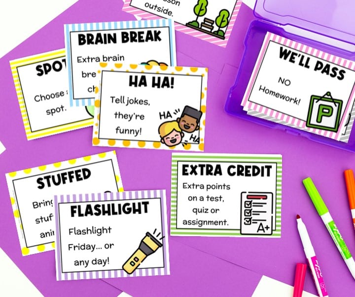 21 Super Fun Classroom Rewards that Aren't Food