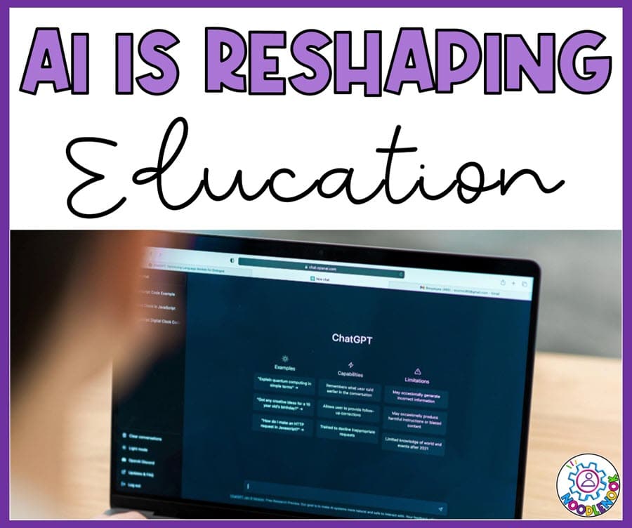 AI is changing education fast! Teacher Tips.